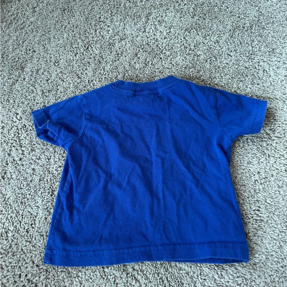 Vintage Polo Ralph Lauren Kids Blue Shark Polo T-Shirt